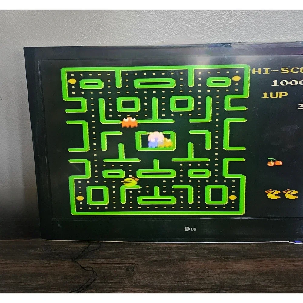 1993 Bandai Namco Ms. Pac-Man TV Plug & Play Video‎ Classic Arcade Game System